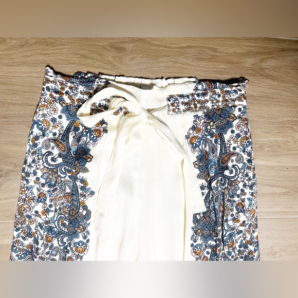 Nordstrom DR2 Bohemian Soft Wide Leg Crop Pants pajama bottoms Size XS - Picture 3 of 4